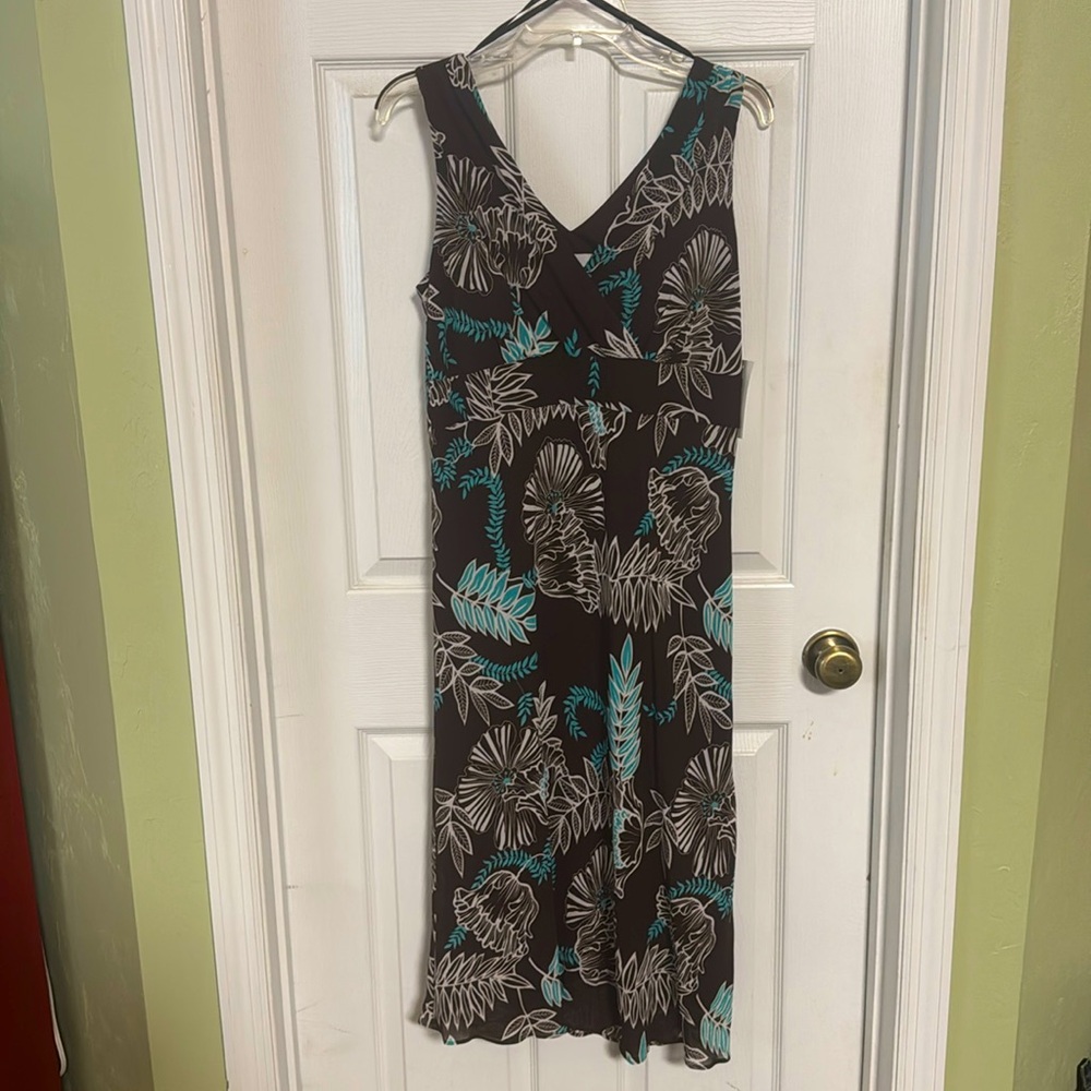 NWT sleeveless v-neck dress